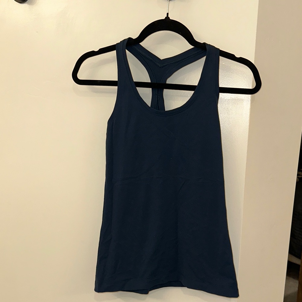 Lululemon Athletica Navy Tank Top